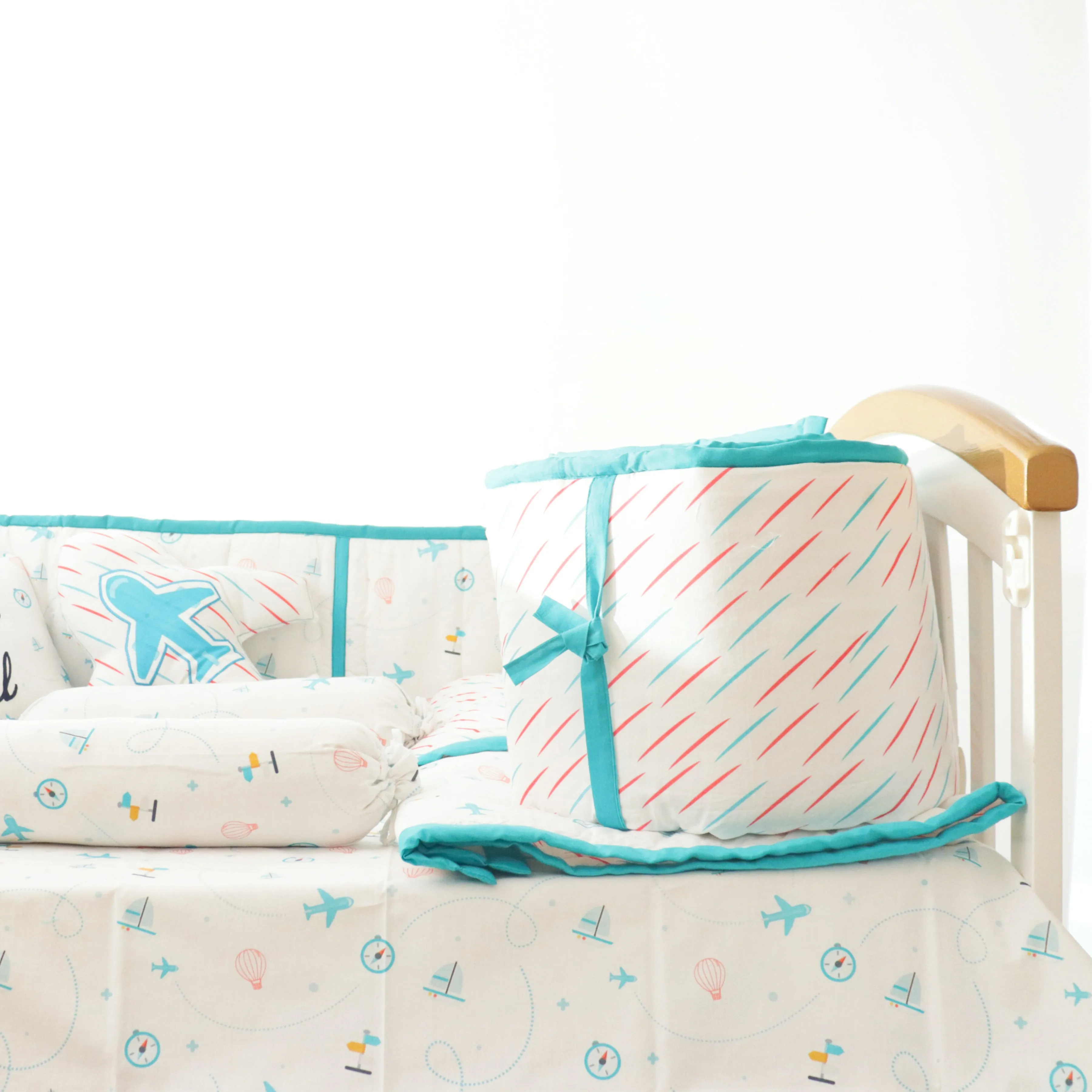 Super Value Bedding Set - Lil Travellers & Doodle Rain (Set Of 11)