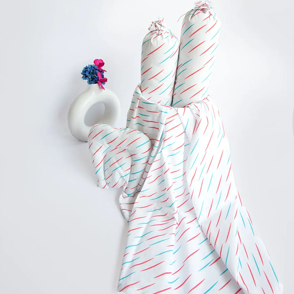 Super Value Bedding Set - Lil Travellers & Doodle Rain (Set Of 11)