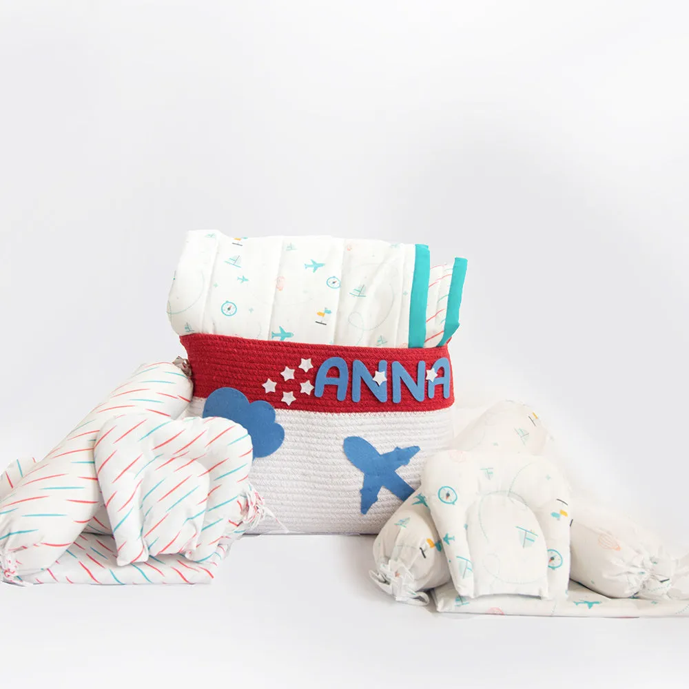 Super Value Bedding Set - Lil Travellers & Doodle Rain (Set Of 11)