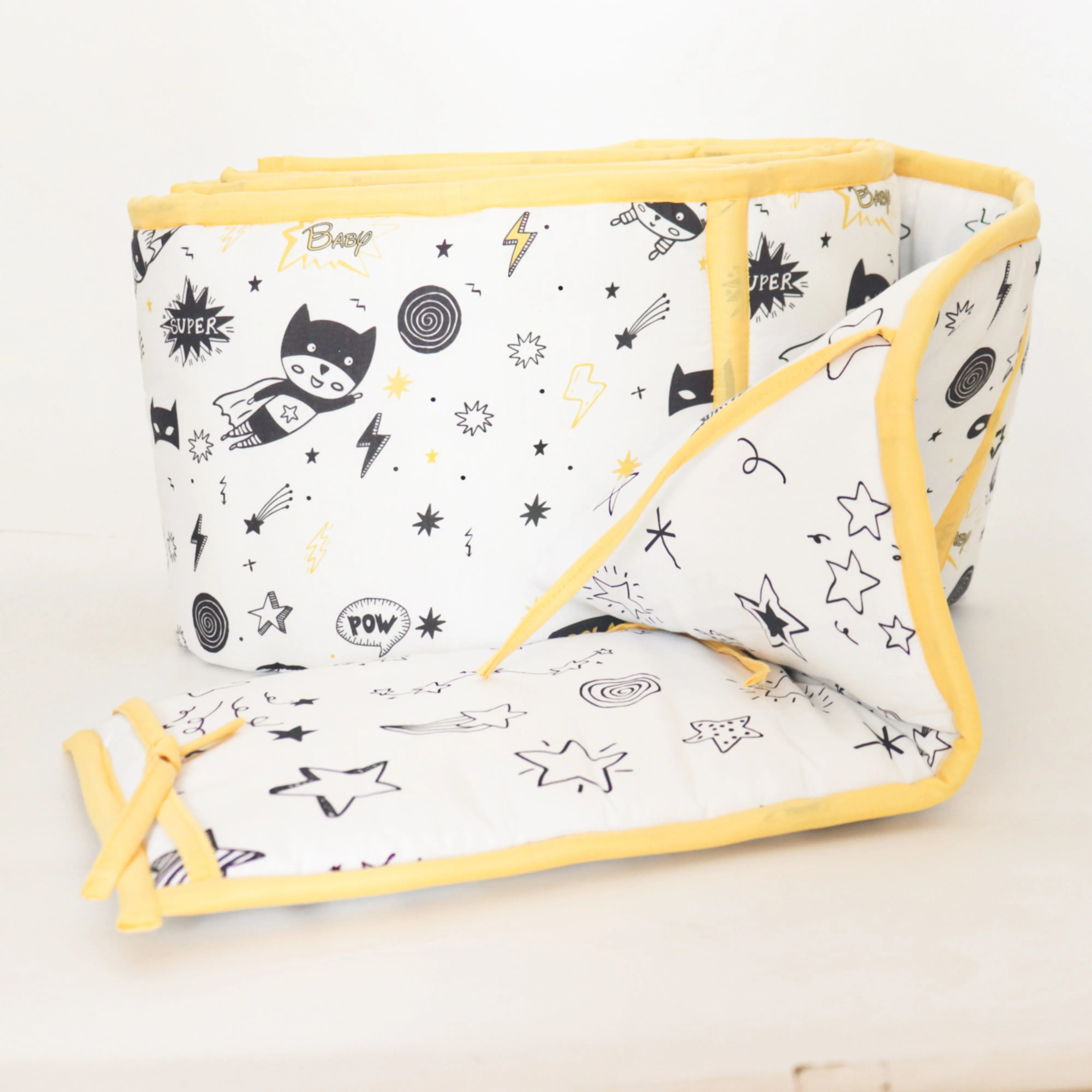 Super Value Bedding Set - Superbaby & Doodle Stars (Set Of 11)