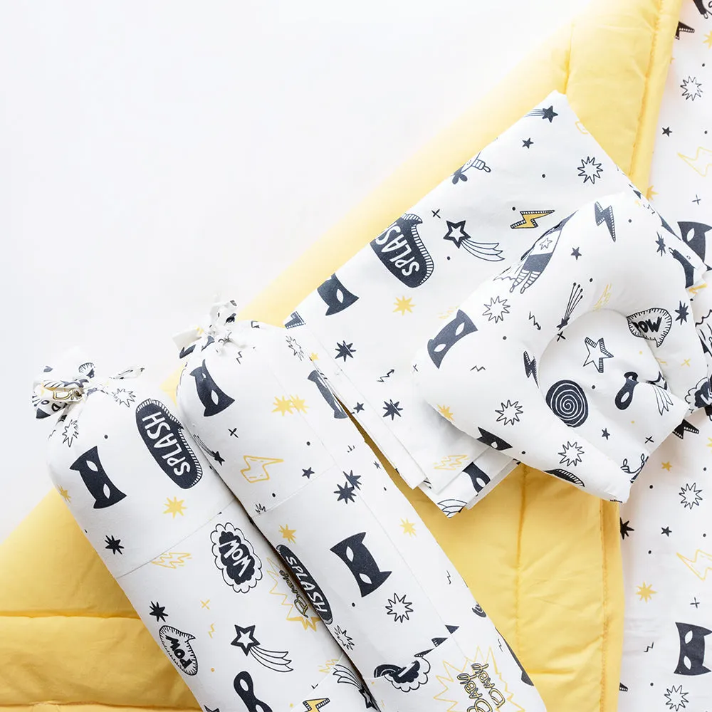 Super Value Bedding Set - Superbaby & Doodle Stars (Set Of 11)