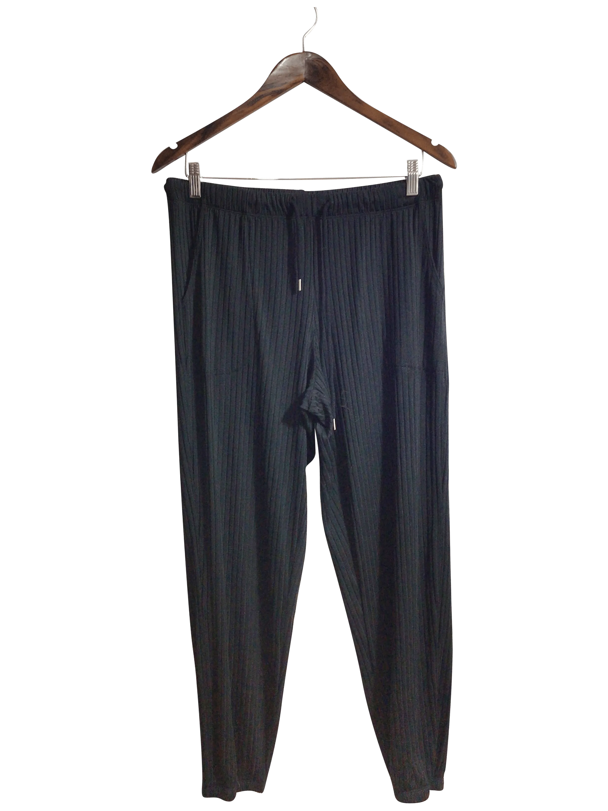 UNBRANDED Women Corduroy Pants Regular fit in Black - L