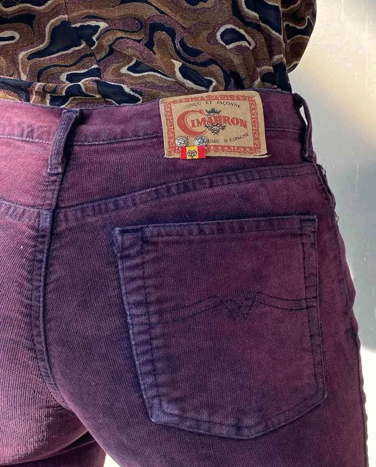 Vintage Cimarron Low Rise Flares