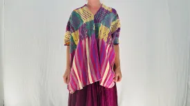 Vintage Guatemalan Huipil. San Juan Sacatepequez. Hand-woven Blouse.