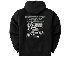 Yeah Me Neither Graphic Hoodie